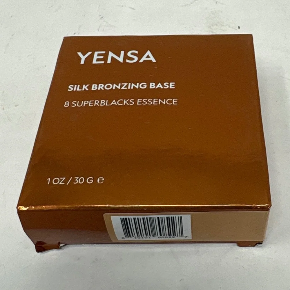 YENSA Silk Bronzing Base Sunrise Glow 8 Superblacks Essence 1oz 30g New in Box